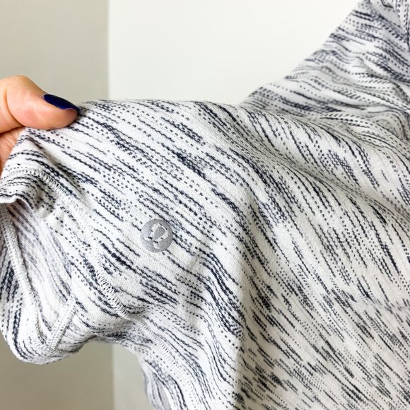 Lululemon free to be wild built in sports bra tank top heather gray purple 4 - Picture 6 of 7